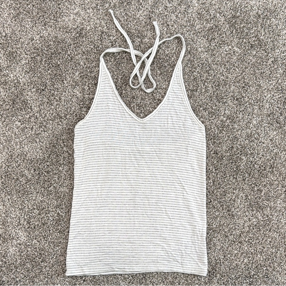 American Eagle Outfitters Halter Tie Tank Top ~ Women's Size Extra Small